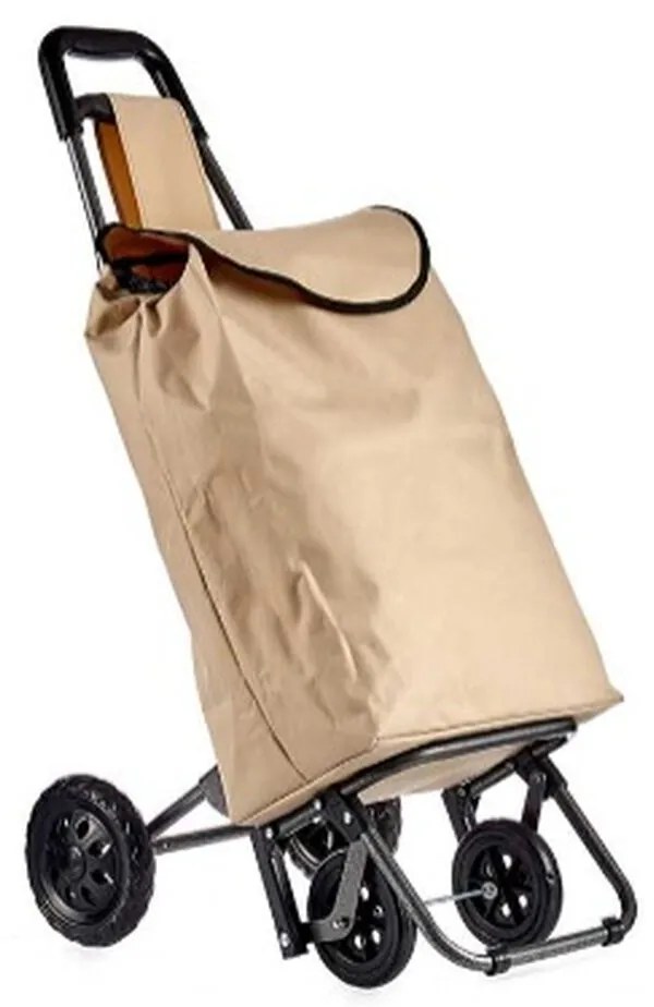 Καροτσάκι Αγορών Kinvara Μαύρο Μπεζ 30 L 22 x 98 x 38 cm (x6)
