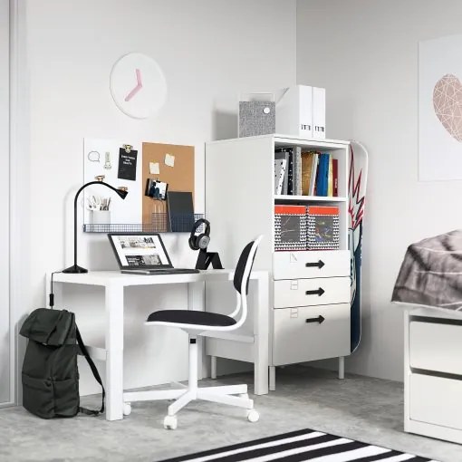 SMASTAD/PLATSA βιβλιοθήκη με 3 συρτάρια 493.878.06