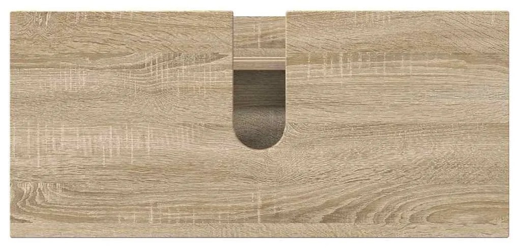 vidaXL Σετ Επίπλων Μπάνιου με συρτάρι με ράφι 2 pcs Δρύς Sonoma