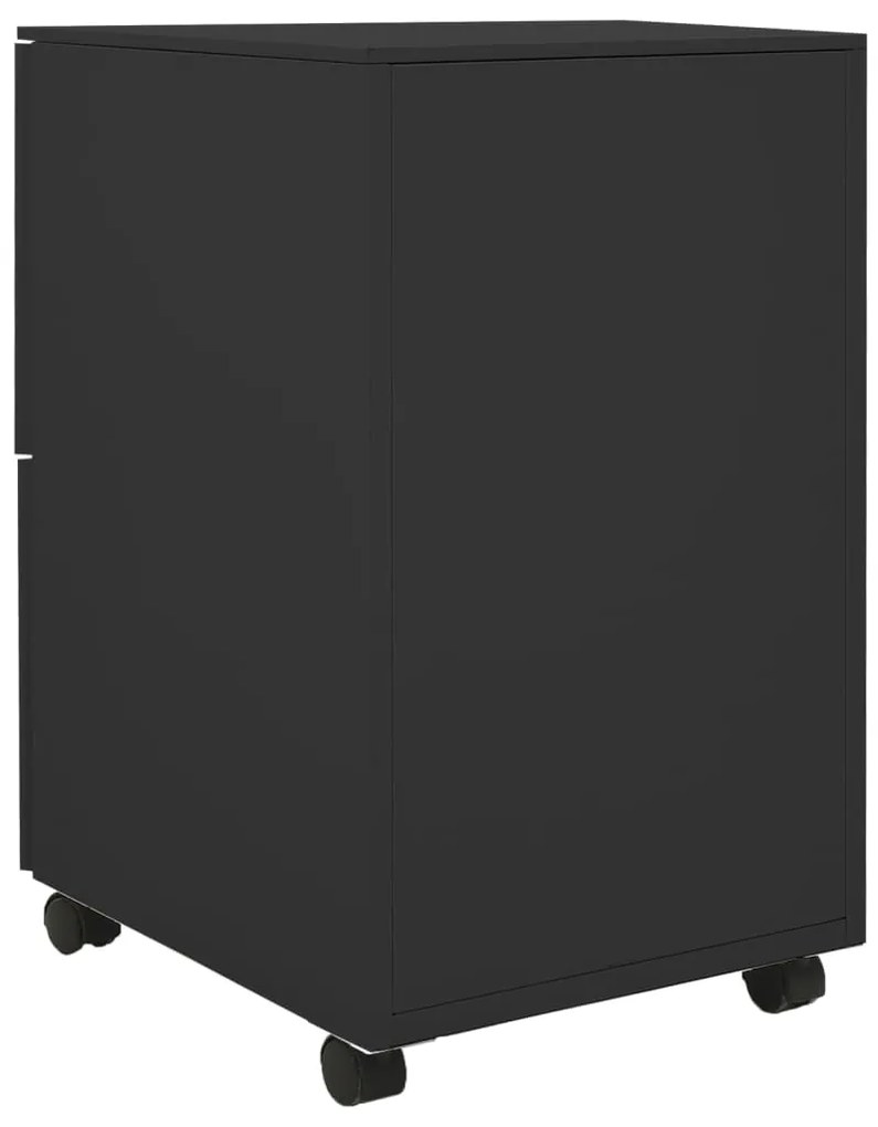 vidaXL Αρχειοθήκη Φορητή Ανθρακί 39 x 45 x 67 εκ. Ατσάλινη