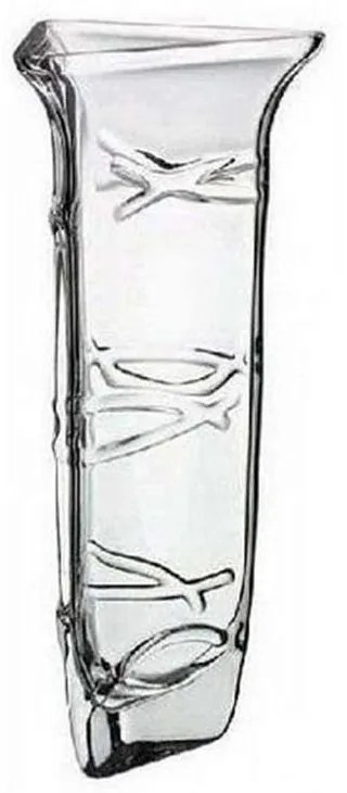 Διακοσμητικό Βάζο Escape ESC556 Διάφανο 30x13,1x13cm Espiel Glass