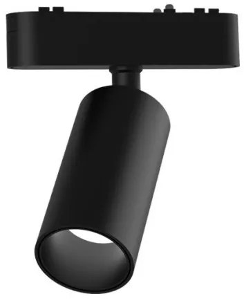 Σποτ Φωτιστικό Ράγας COB Led 12W 40VDC 15 Μοίρες Dimmer 3000K Lumen-22-241215100-Μαύρο 22-241215100