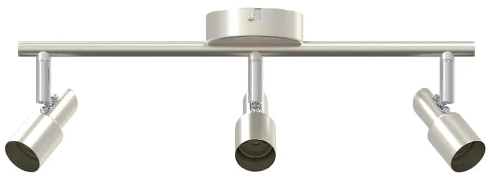 vidaXL Σποτ οροφής Βουρτσισμένο Νίκελ 39 x 10.5 x 10.5 εκ Ατσάλι