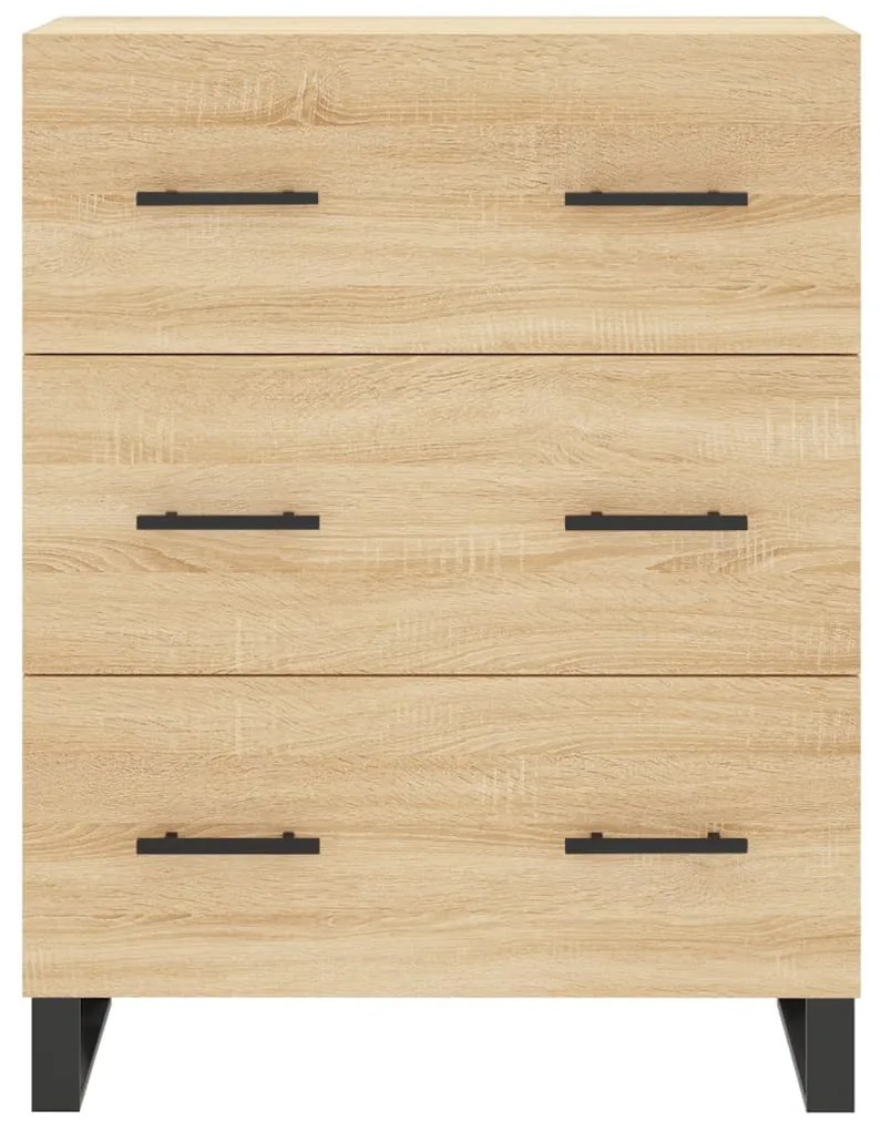 vidaXL Ντουλάπι Sonoma Δρυς 69,5 x 34 x 90 εκ. από Επεξεργασμένο Ξύλο