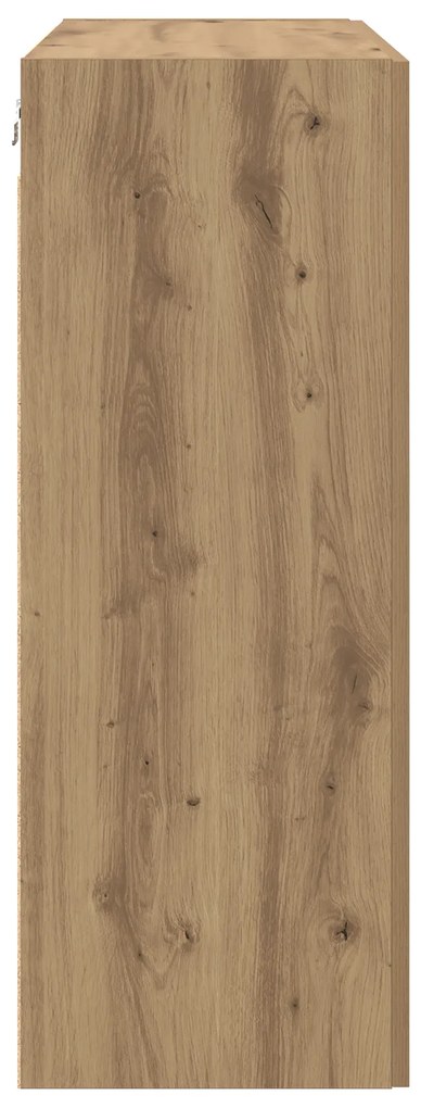 vidaXL Κρεμαστό Έπιπλο Τοίχου Επιτοίχιο Καφέ 69.5 x 34 x 90 εκ.