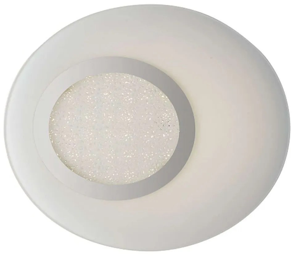 Φωτιστικό Οροφής - Πλαφονιέρα Gioia I-GIOIA-PL28 13W Led 28,5x6cm White Luce Ambiente Design Glass