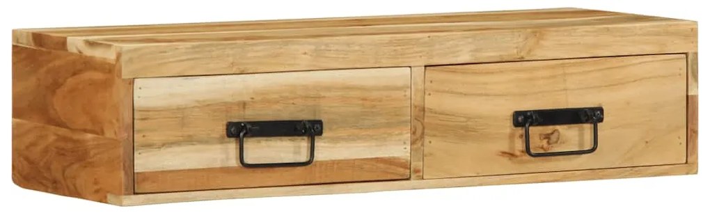 Επίτοιχο ντουλάπι τηλεόρασης 80x30x19 cm Μασίφ ξύλο ακακίας 4017463