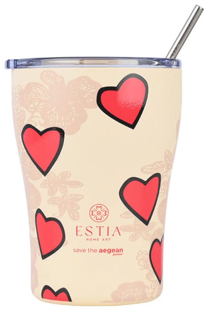 Ποτήρι Θερμός 350ml Estia Save The Aegean Tender Lace 01-31817