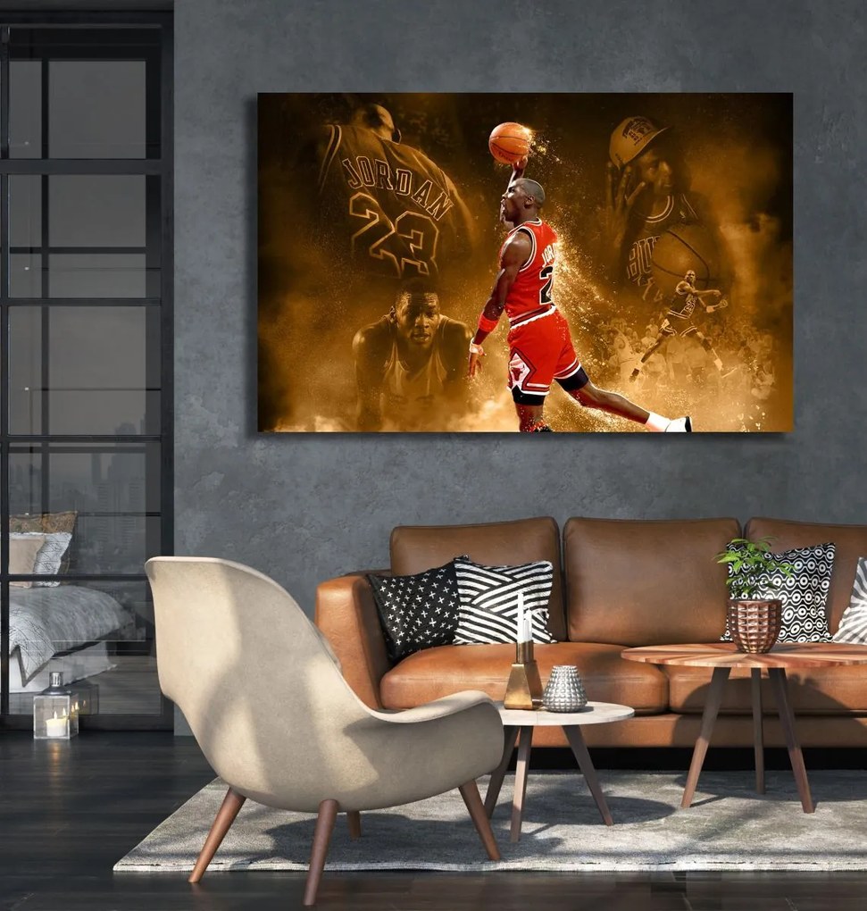 Πίνακας σε καμβά MJ THE GOAT KNV1512 45cm x 65cm