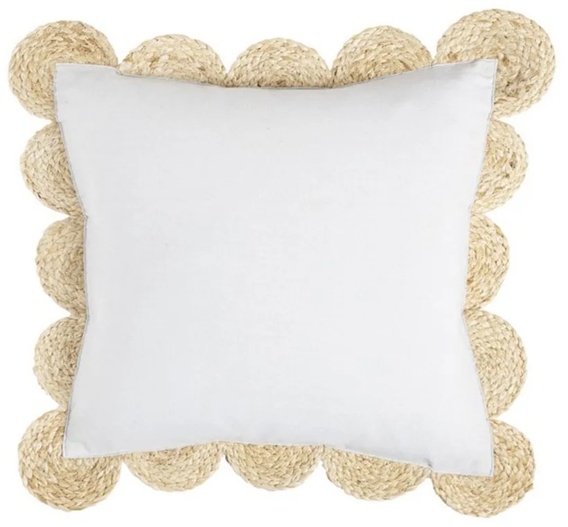 Μαξιλάρι Διακοσμητικό (Με Γέμιση) Sage White Nima 45X45 Βαμβάκι,Jute