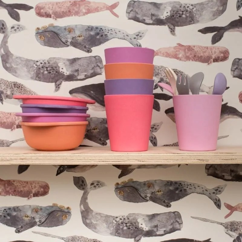 Set μικρά bowls από bamboo "Sunset" Bobo & Boo