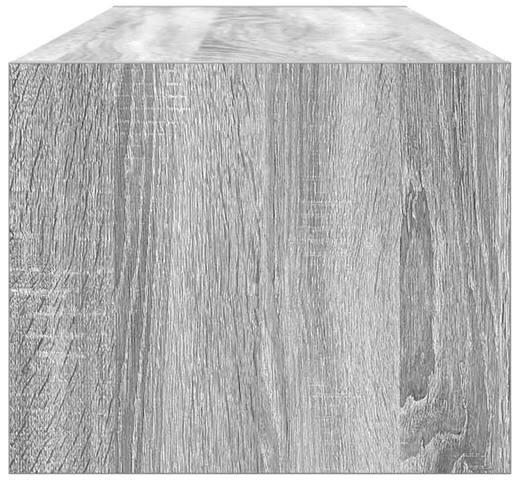 vidaXL Έπιπλο Τηλεόρασης Γκρι Sonoma 100x31x25,5 εκ. από Επεξεργ. Ξύλο