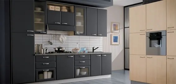 Intrahome   Σύνθεση  Έπιπλο  Κουζίνας  ΦΥΣΙΚΟ/GREY  - Cpl  φορμάικα υψηλής πίεσης  09-59156761  με blum μεντεσεδες  και συρτάρια 8  ΜΕΤΡΑ  ΤΡΕΧΟΝ