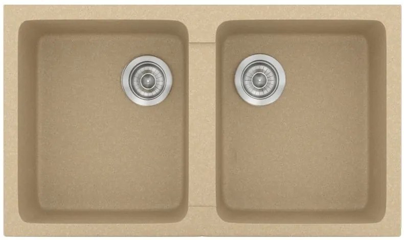 Νεροχύτης Sanitec 334-Granite Cappucino