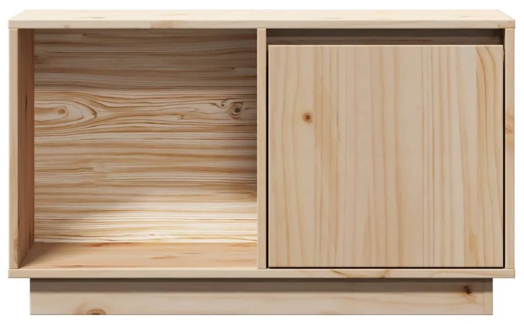 vidaXL Έπιπλο Τηλεόρασης 74 x 35 x 44 εκ. από Μασίφ Ξύλο Πεύκου