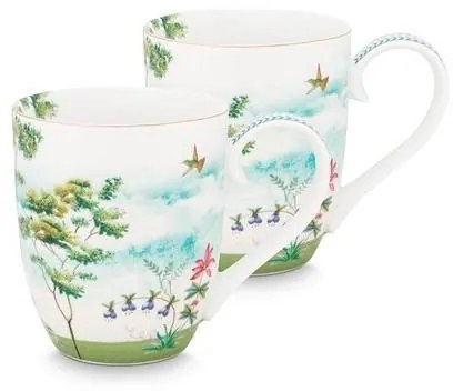 ΣΕΤ ΚΟΥΠΕΣ ΓΙΓΑΣ ΜΕ ΧΕΡΟΥΛΙ 450ml 2 ΤΕΜ. PIP STUDIO - JOLIE HERON