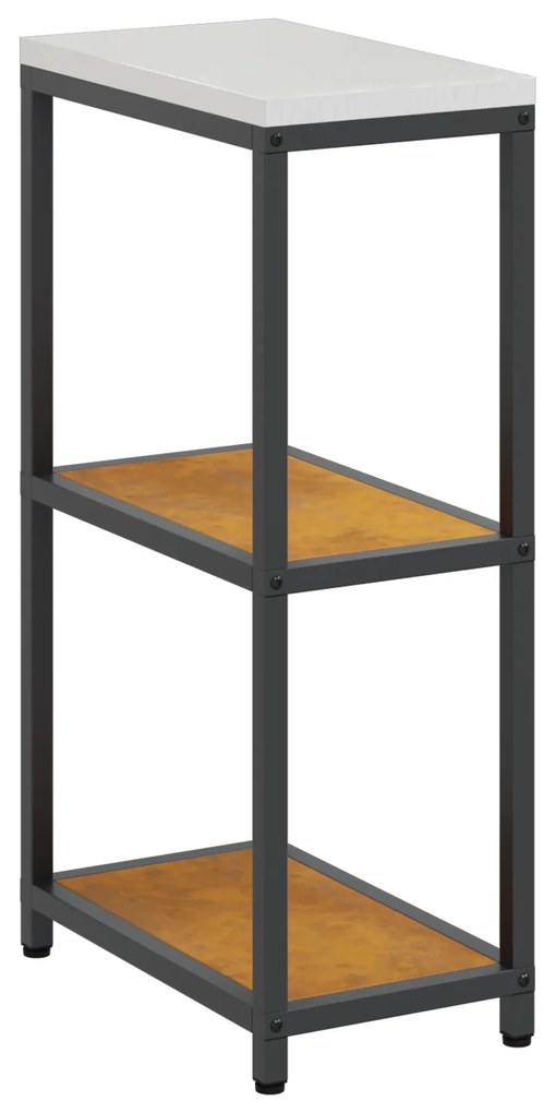 vidaXL Ράφι Αποθήκευσης Κουζίνας με ράφι Σκ rusty 60 x 50 x 92 εκ.