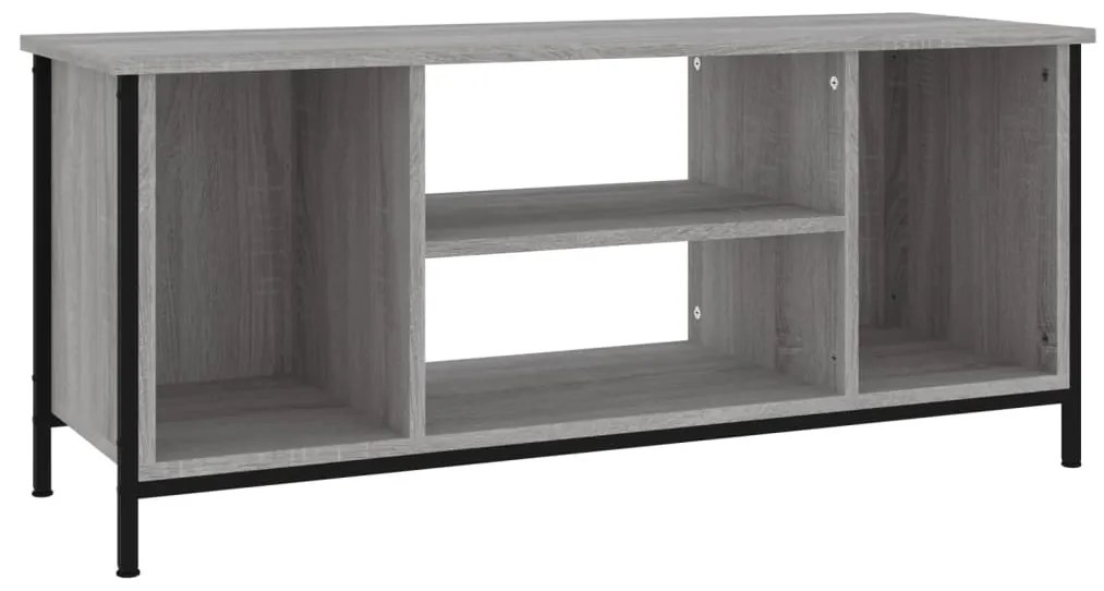vidaXL Έπιπλο Τηλεόρασης Γκρι Sonoma 102x35x45 εκ. από Επεξεργ. Ξύλο