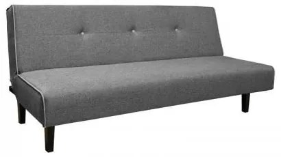 ΚΑΝΑΠΕΣ-ΚΡΕΒΑΤΙ Fylliana Flipzy ΓΚΡΙ ΥΦΑΣΜΑ 170x78x85εκ 831-225-001