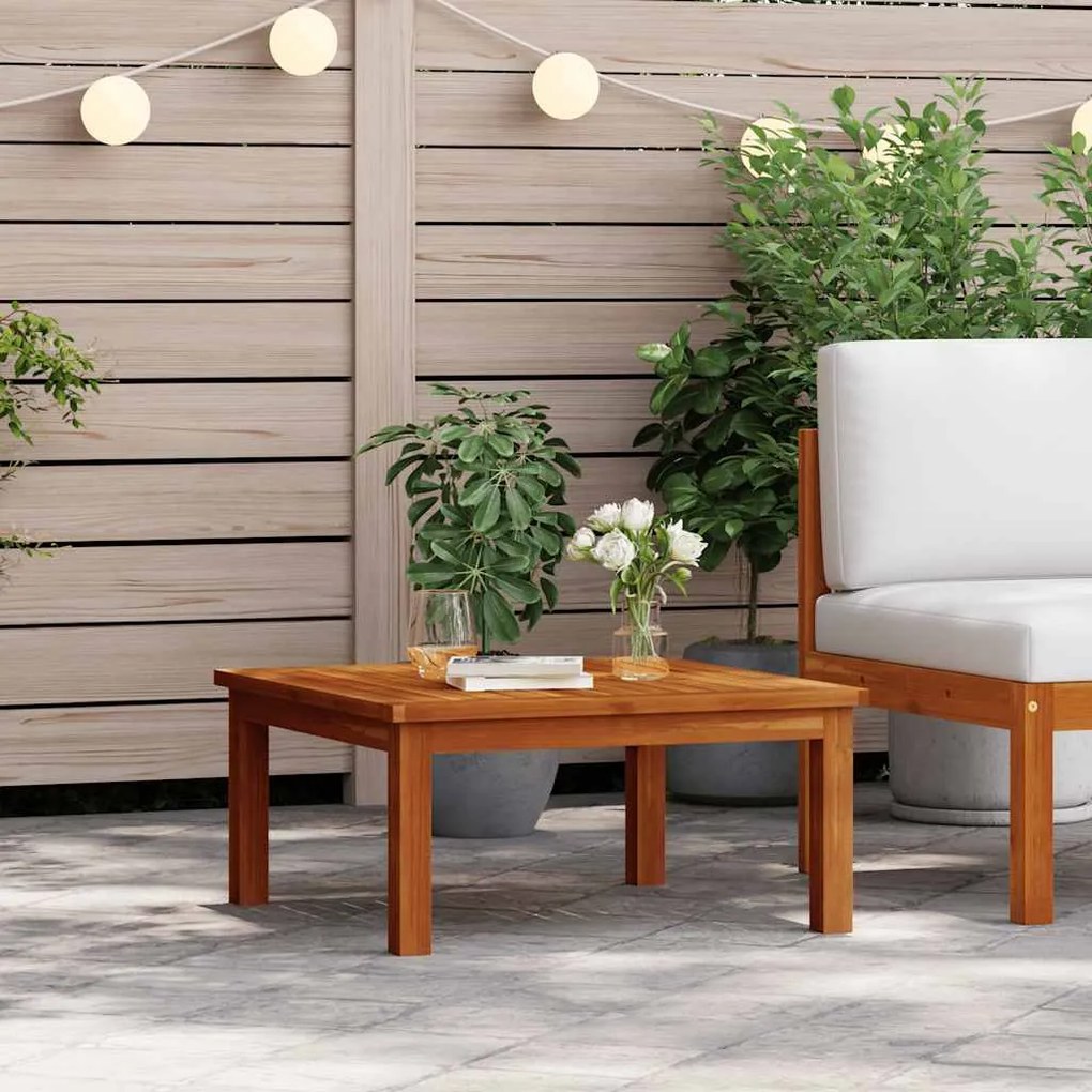 vidaXL Τραπεζάκι Σαλονιού Κήπου 63x63x30 εκ. από Μασίφ Ξύλο Ακακίας