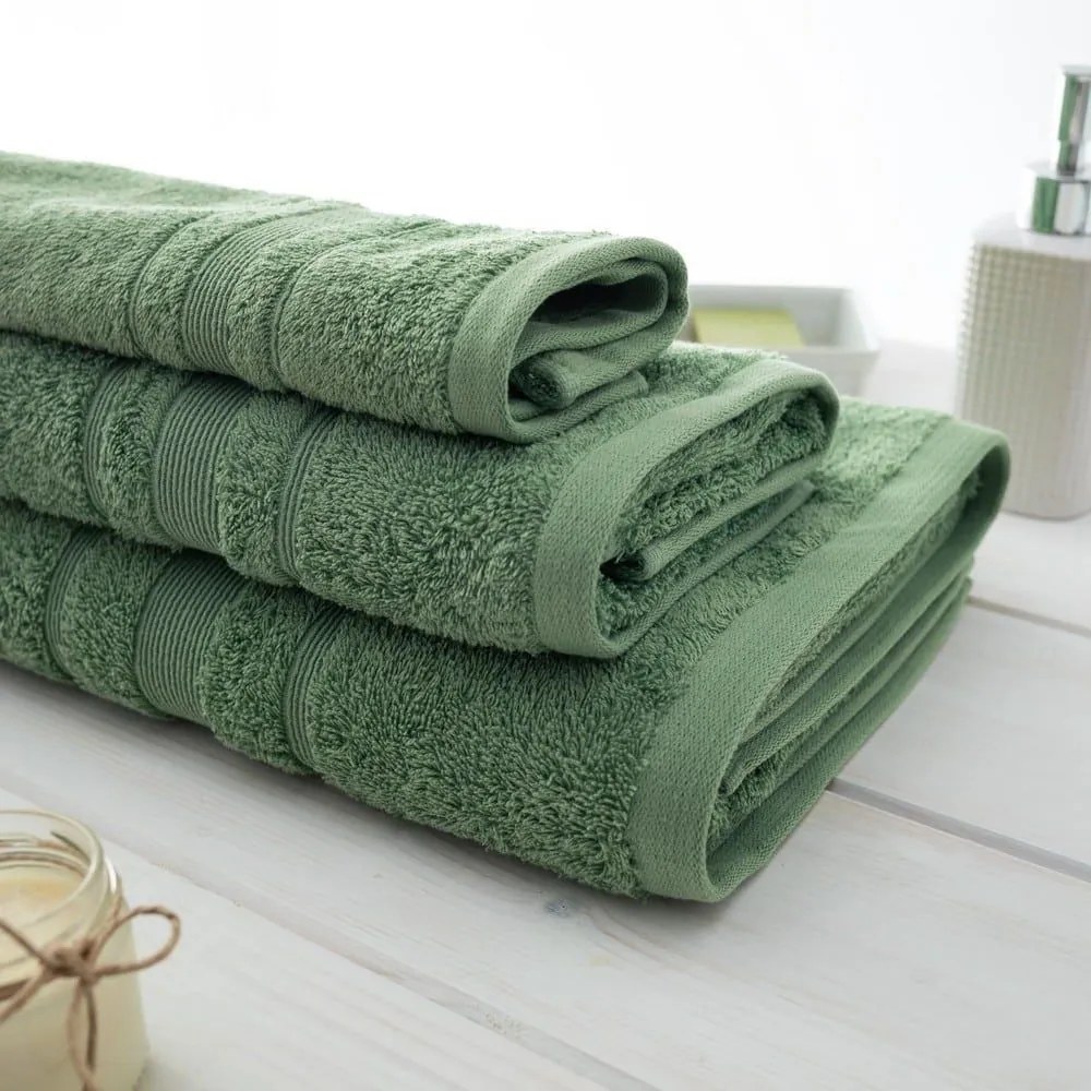 Πετσέτα Sithonia-510 Green Vesta Home Σώματος 80x150cm 100% Cotton