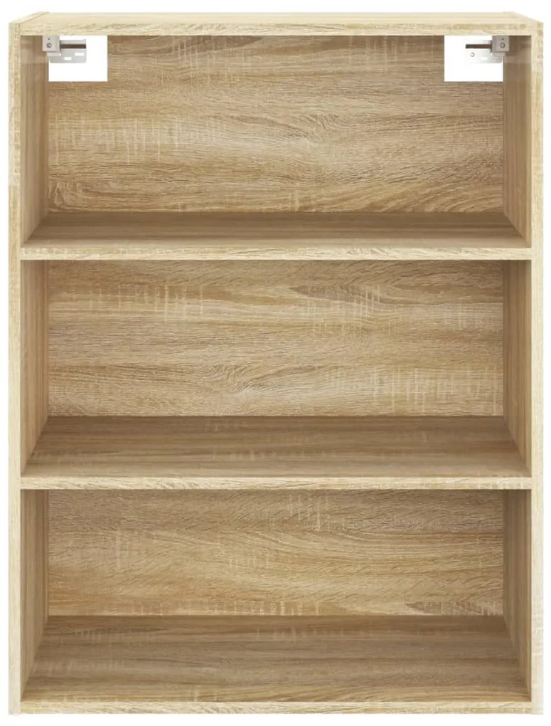 vidaXL Ντουλάπι Τοίχου Κρεμαστό Sonoma Δρυς 69,5 x 32,5 x 90 εκ.