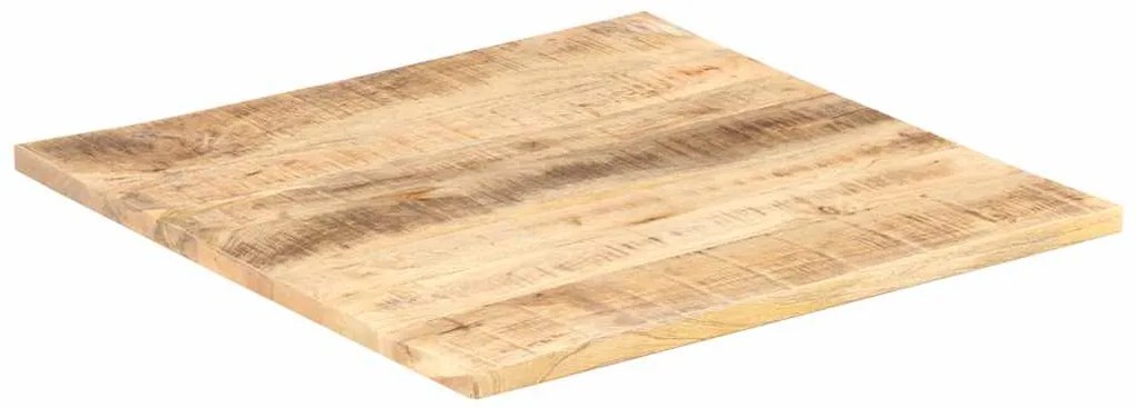 vidaXL Επιφάνεια Τραπεζιού 25-27 χιλ. 80x80 εκ. από Μασίφ Ξύλο Μάνγκο