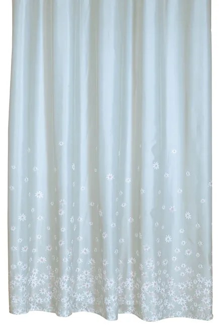 Κουρτίνα Μπάνιου Daisario Aqua 180x200 - Nef-Nef Homeware