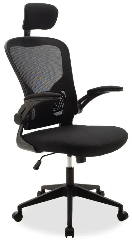 Intrahome Καρέκλα γραφείου διευθυντή Ergoline Intrahome ύφασμα mesh μαύρο | SKU: INTRAPA-101111121