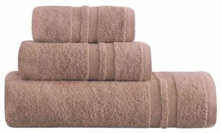 Makis Tselios Home Πετσέτα Προσώπου Dove3 Beige 50X90cm 100% Cotton 550gsm