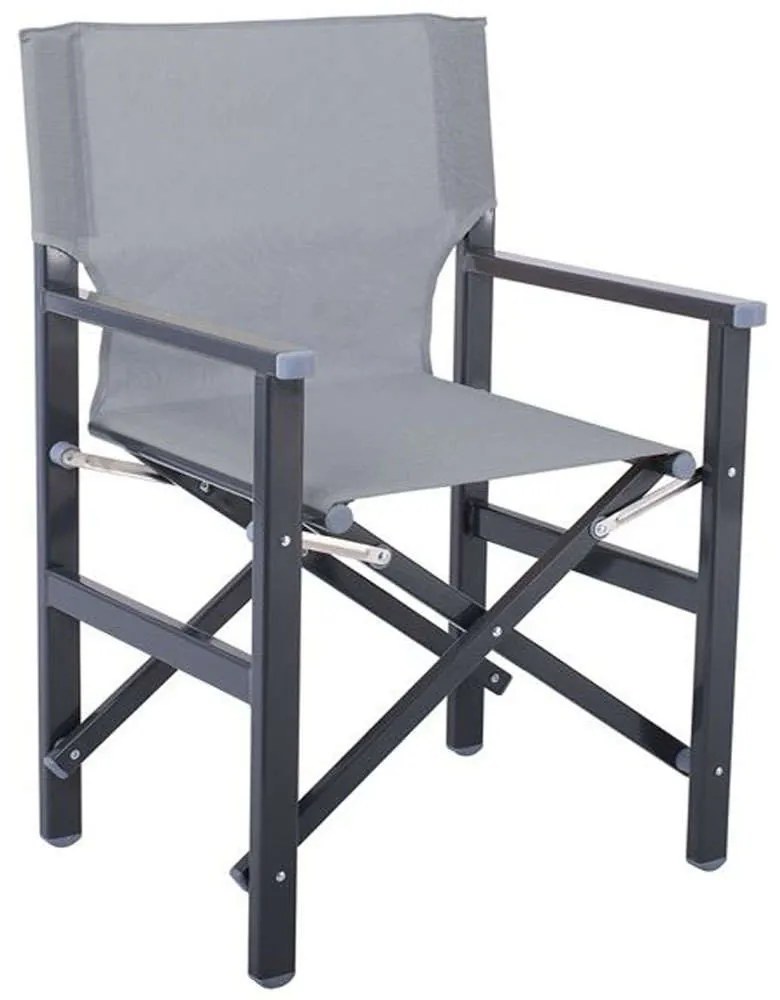Πολυθρόνα Σκηνοθέτη Ε2601,6Μ 55x46x88cm Anthracite-Grey