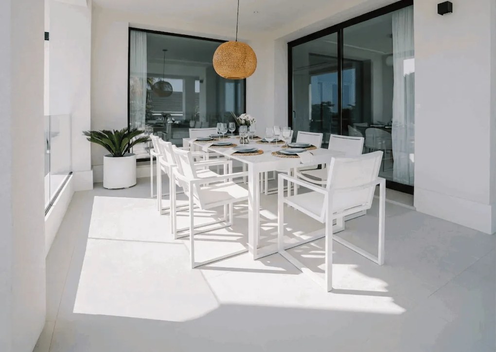 Πολυθρόνα Toscania Dining-Λευκό