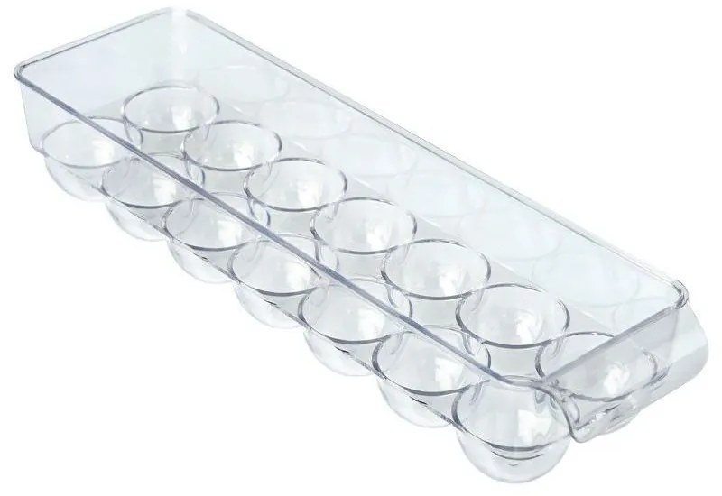 Κουτί Οργάνωσης Ψυγείου Για Αυγά 01-20637 11x37cm Clear Estia Plastic