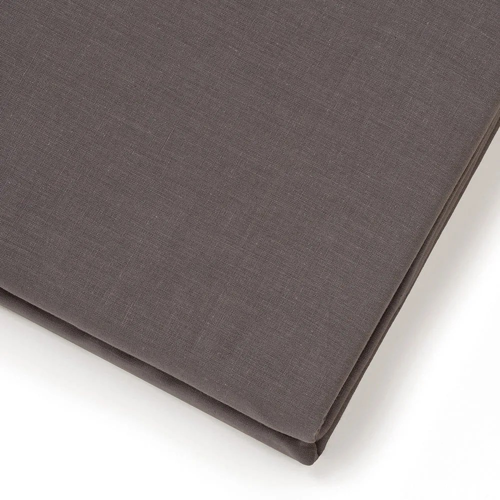 Σεντόνια Urban Line (Σετ 4τμχ) Dark Grey Melinen Υπέρδιπλο 235x270cm 100% Βαμβάκι