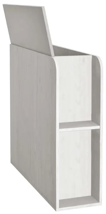 MATIS Κουτί αποθήκευσης Numero άσπρος δρυς 30x102x77 MATIS580254