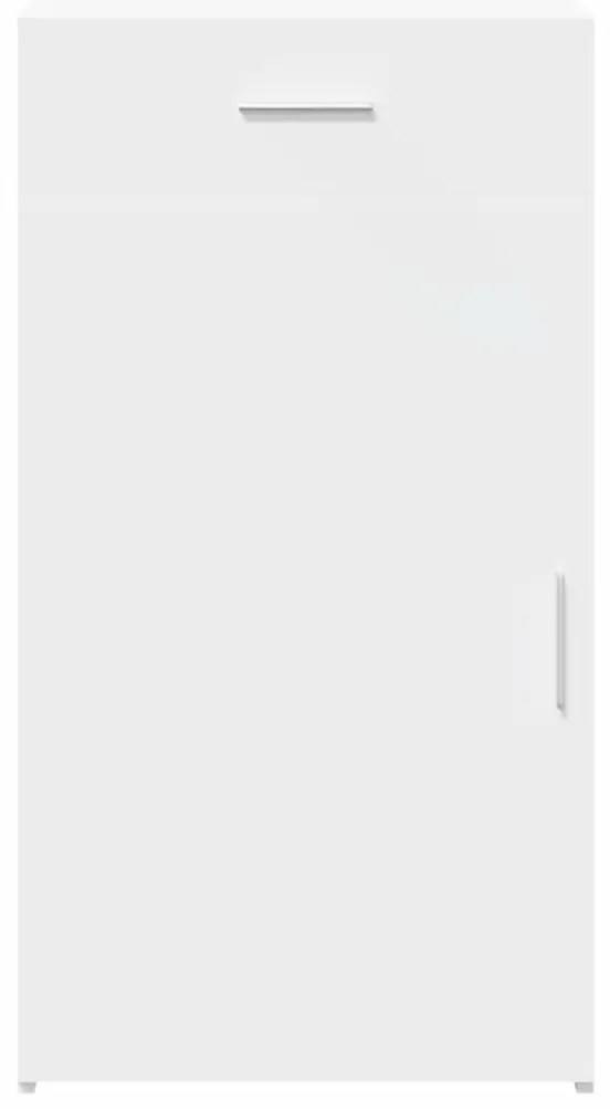 vidaXL Συρταριέρα Λευκή 50x42,5x93 εκ. από Επεξεργασμένο Ξύλο