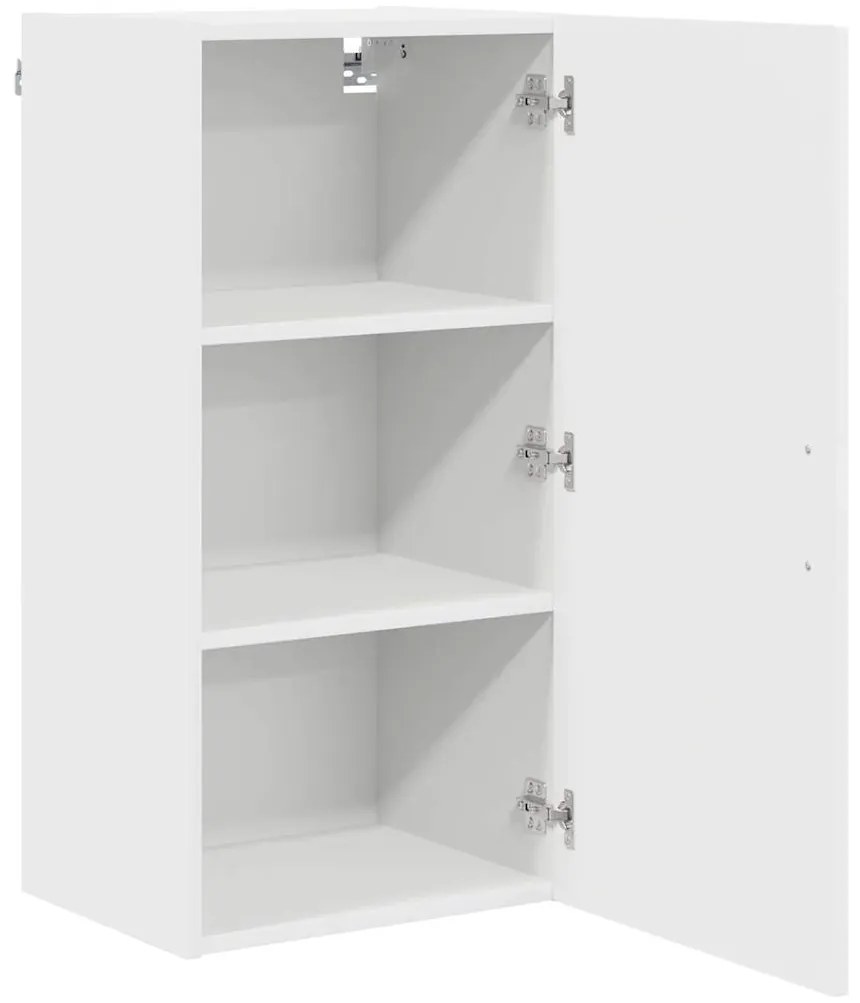 vidaXL Ντουλάπα Κουζίνας με αποθήκευση Kalmar Λευκό 40 x 31 x 80 εκ.