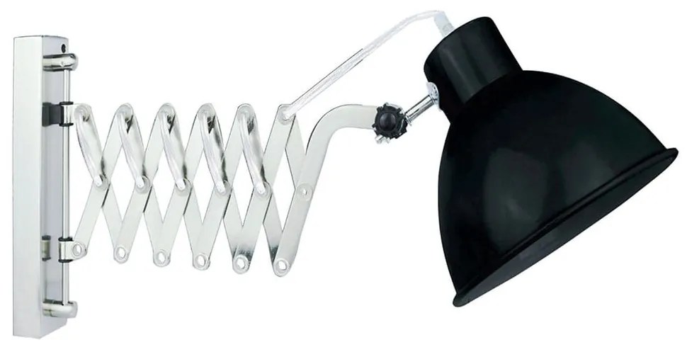 Φωτιστικό Τοίχου - Απλίκα 77-2204 P12032-1W Novo Black Homelighting Metal