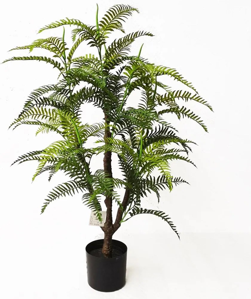 Τεχνητό Φυτό Φτέρη Maidenhair Wide 9790-6 100cm Green Supergreens Polyethylene