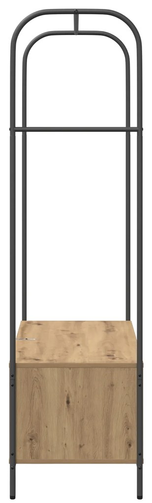 vidaXL Ράφι Ρούχων Καρυδιά 100x44x160 εκ.