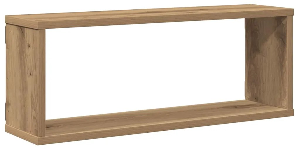 vidaXL Ράφια κύβων τοίχου 4 τεμάχια Artisan Oak Κατασκευασμένο ξύλο