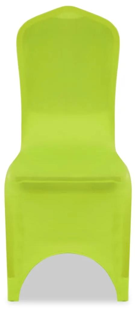 Καλύμματα Καρέκλας Ελαστικά 6 τεμ. Πράσινα - Πράσινο