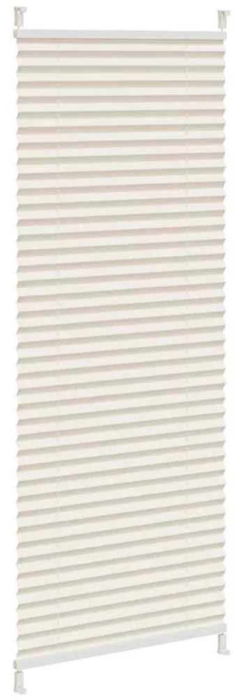 Πλισέ ρόλερ σκίασης 40x125cm Κρεμ