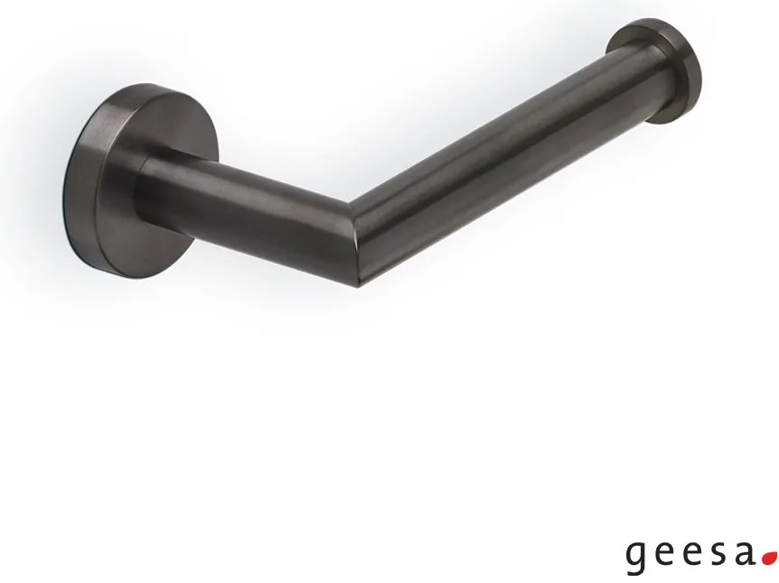Χαρτοθήκη Ανοιχτή χωρίς κάλυμμα Geesa Nemox Black Brushed 6509-410