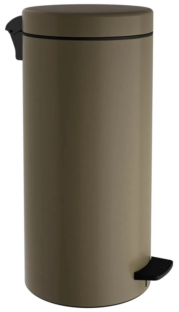 Κάδος Απορριμμάτων (Φ25x53) Pam &amp; Co 25lt 2553-963 Matt Light Bronze