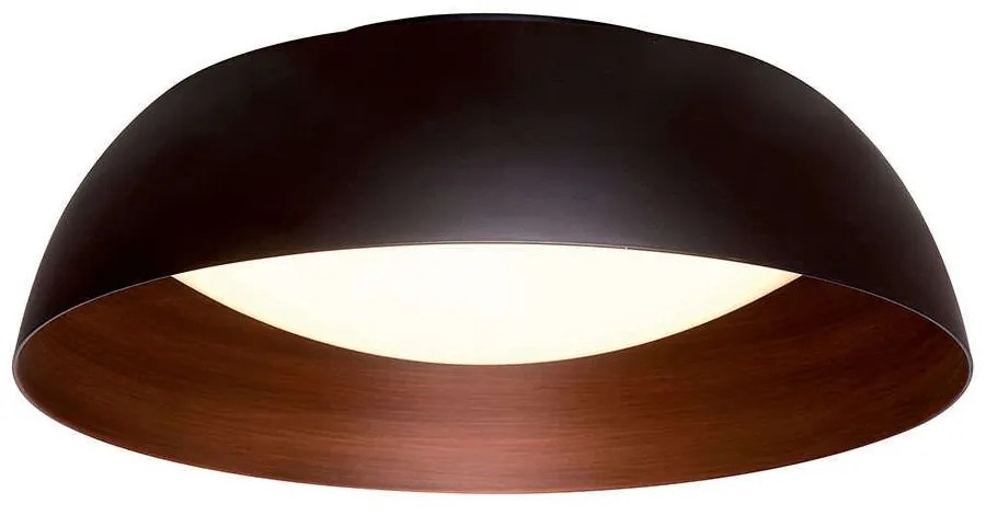 Φωτιστικό Οροφής - Πλαφονιέρα Led Chester 4173500 Black-Brown Viokef Μέταλλο