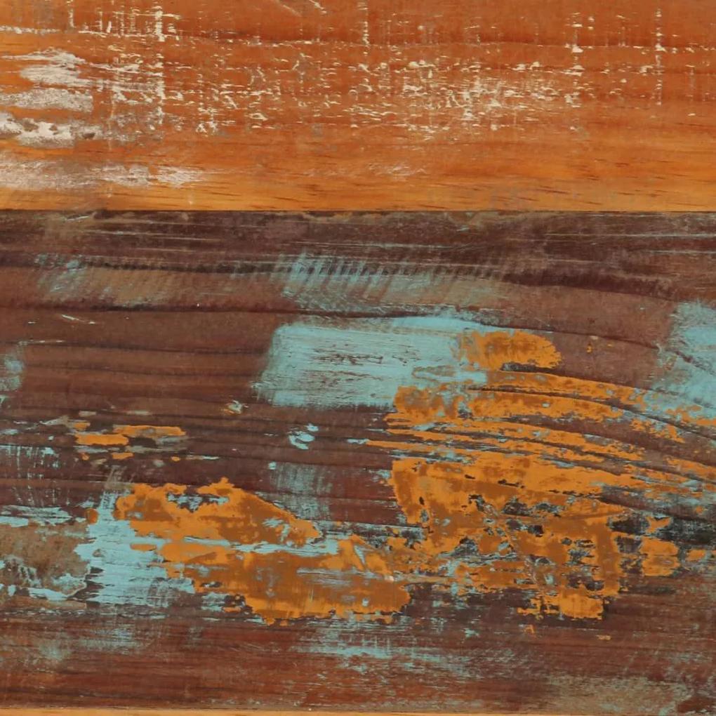 Τραπεζάκι Σαλονιού 120 x 60 x 40 εκ. Μασίφ Ανακυκλωμένο Ξύλο - Πολύχρωμο
