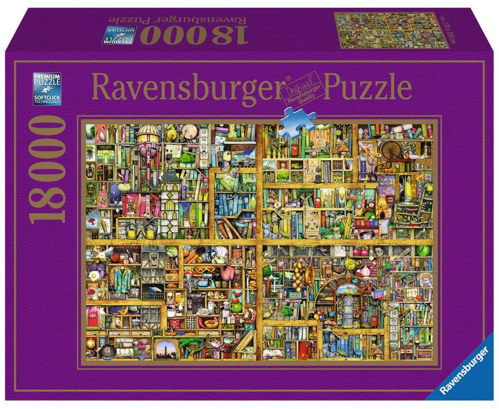 Παζλ Ravensburger Magic Library 18000 Τεμάχια