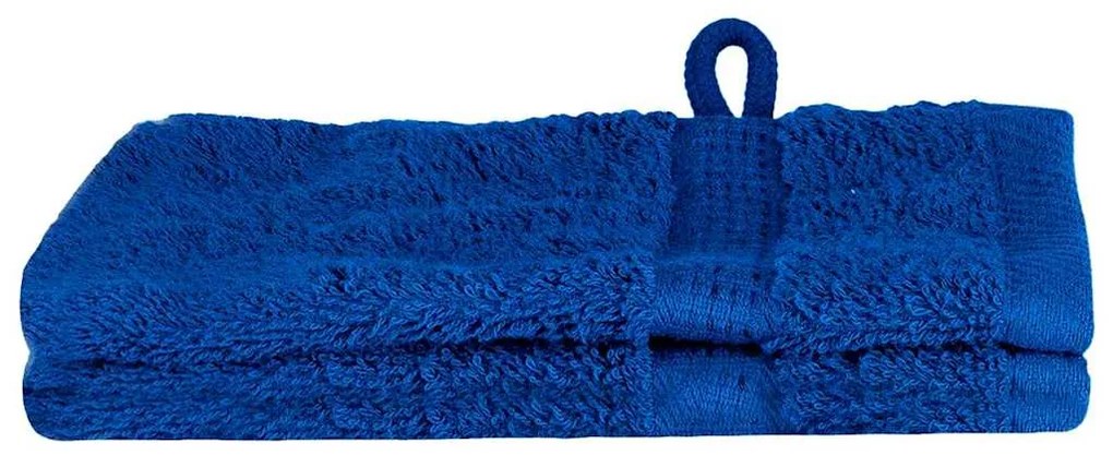 vidaXL a Πετσέτες Προσώπου SOLUND 2 pcs Μπλε Βαμβάκι
