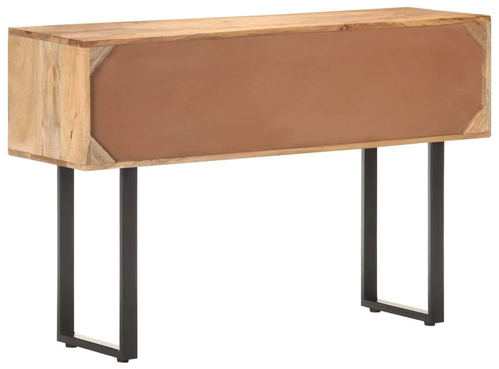 vidaXL Μπουφές 116 x 35 x 75 εκ. από Μασίφ Ξύλο Μάνγκο